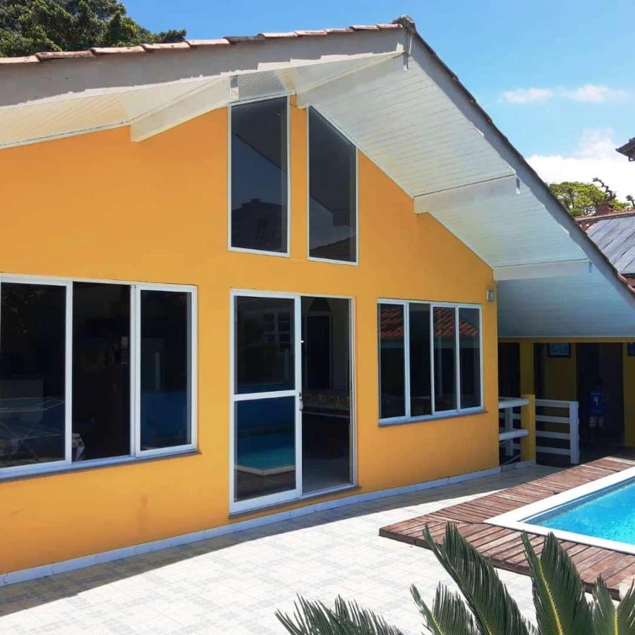 Mansao Ouro Verde Vlc Frente Para O Mar Com Piscina Piçarras Exterior foto